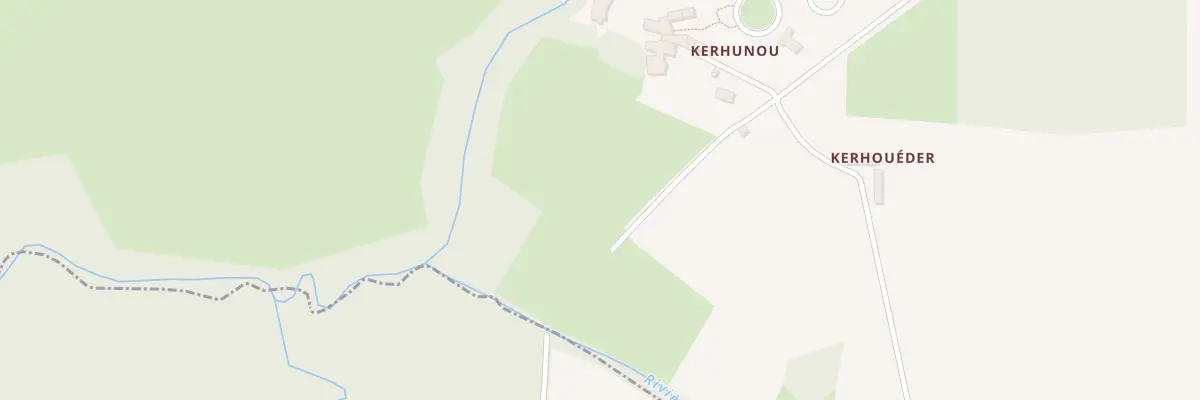 Plan du 2 Kerunou à Locarn