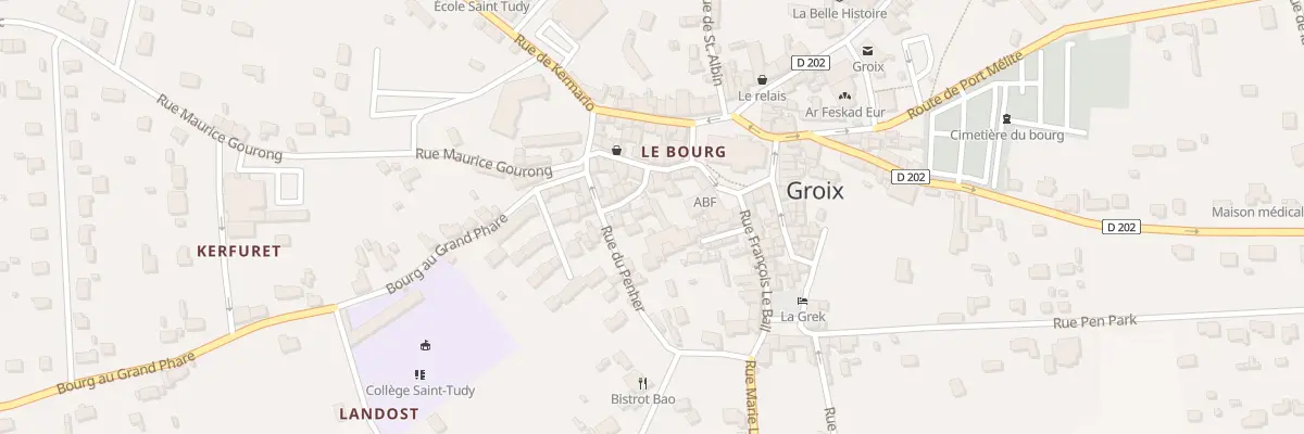 Plan du 3 Rue de St Jean à Groix