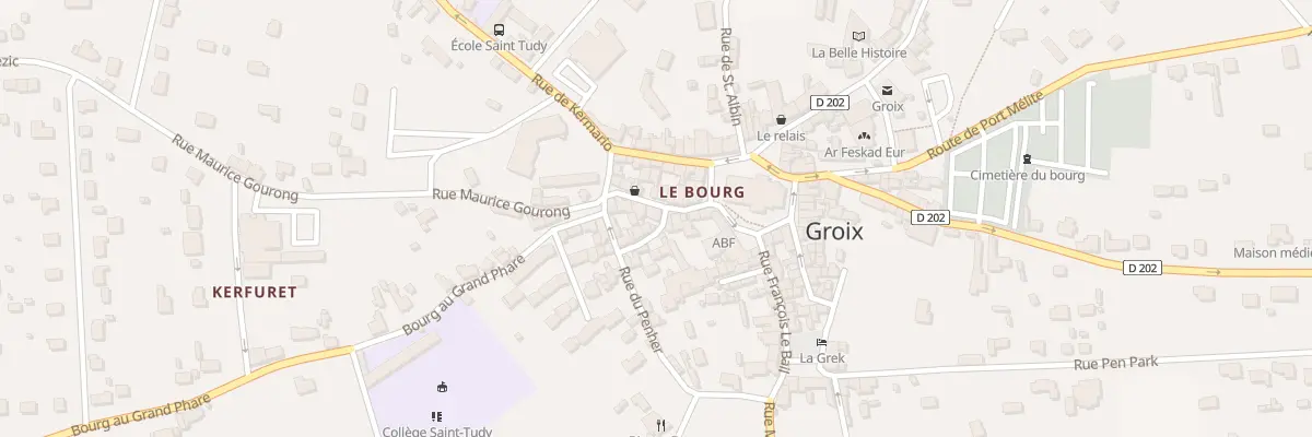 Plan du 2 Rue de St Jean à Groix