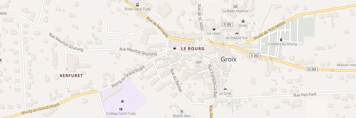 Plan du 4 Rue de St Jean à Groix