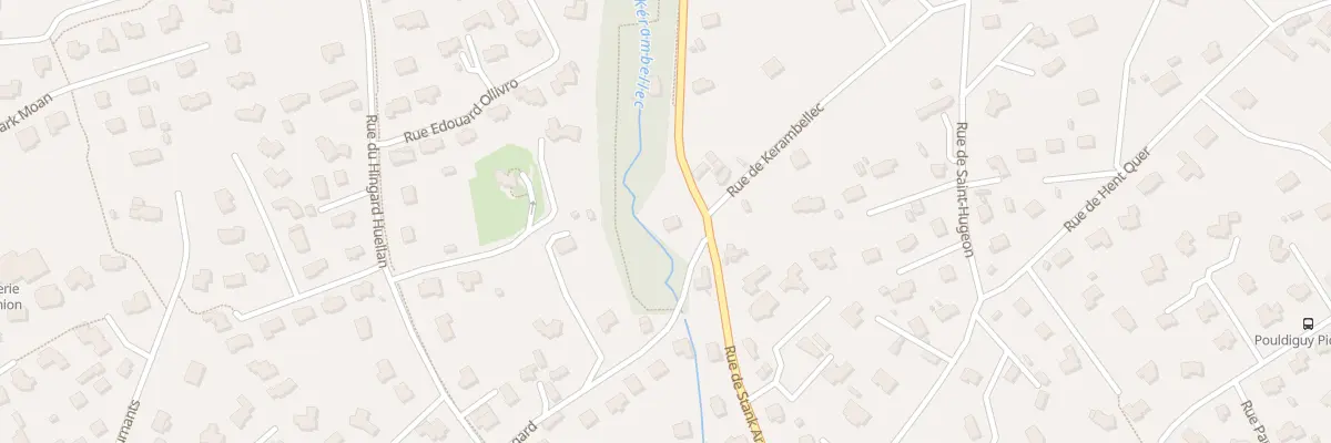 Plan du 33 Rue du Hingard à Lannion