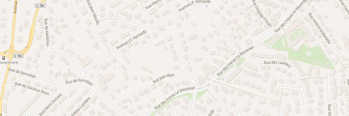 Plan du 5 Rue Dumont d’Urville à Perros-Guirec