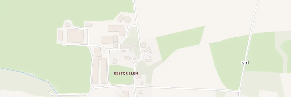Plan du 5 Restquelen à Locarn