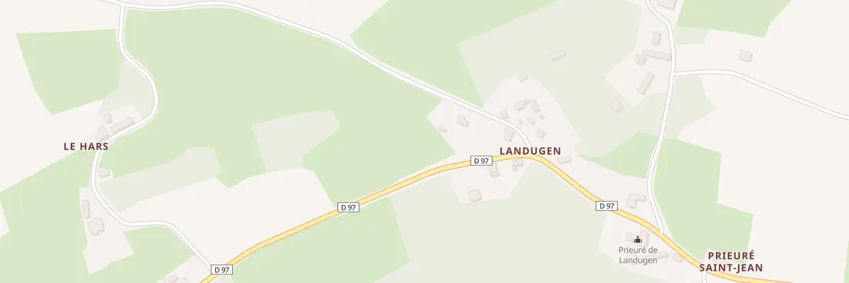 Plan du 5 Landugen Bian à Duault