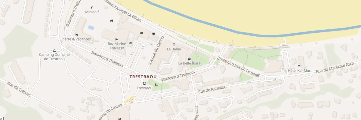 Plan du 22 Bd Thalassa à Perros-Guirec