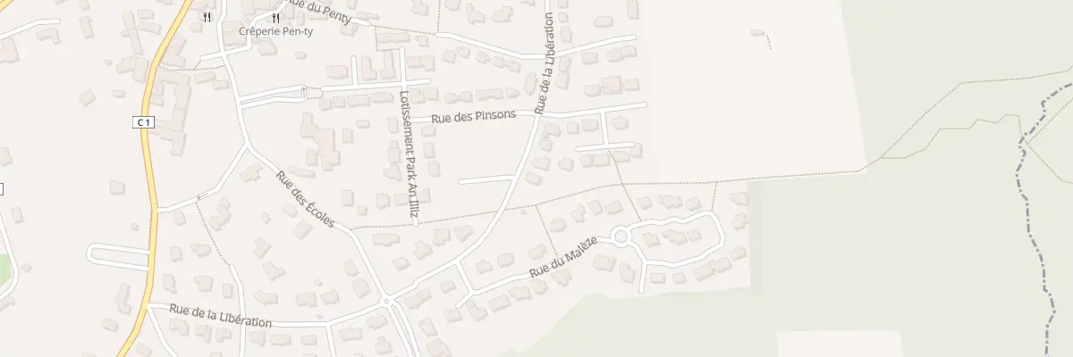 Plan du 18 Rue de la Libération à Rédené