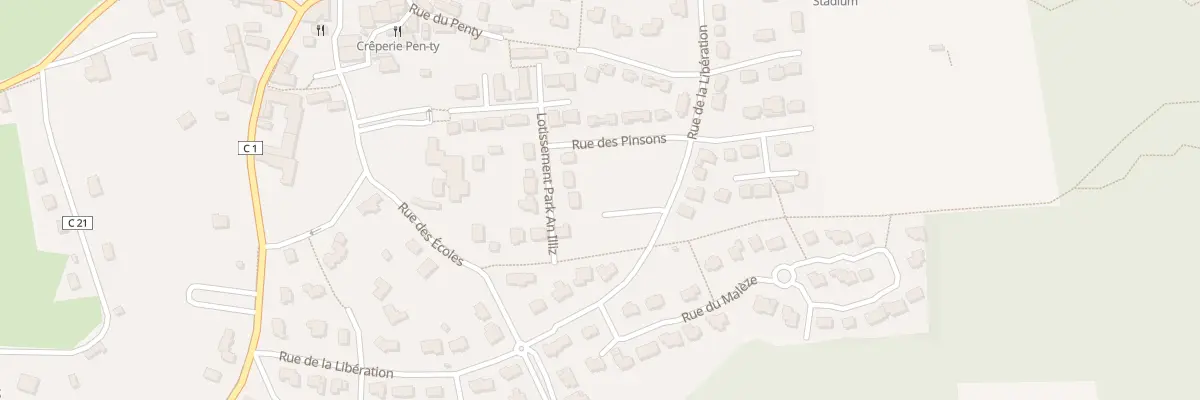 Plan du 4 Imp des Rouges Gorges à Rédené