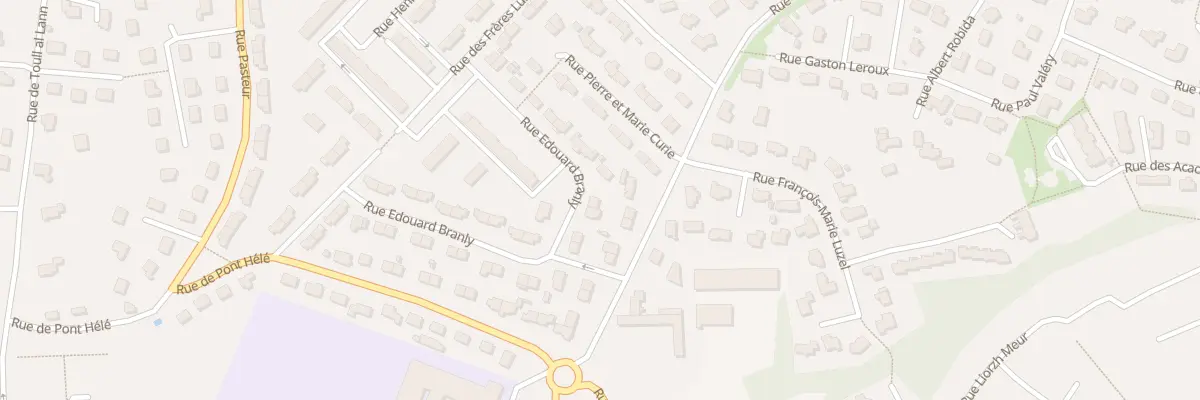 Plan du 34 Rue Edouard Branly à Perros-Guirec