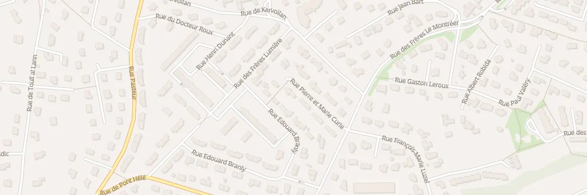 Plan du 13 Rue Curie à Perros-Guirec