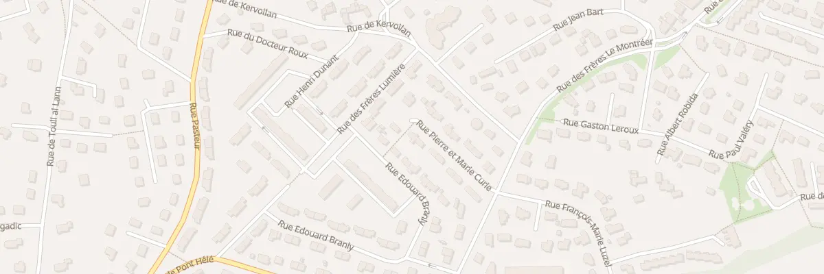 Plan du 15 Rue Pierre et Marie Curie à Perros-Guirec