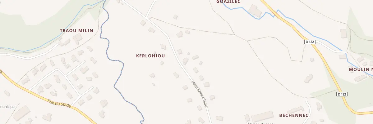 Plan du 16 Hent Kerloc’hiou au Vieux-Marché