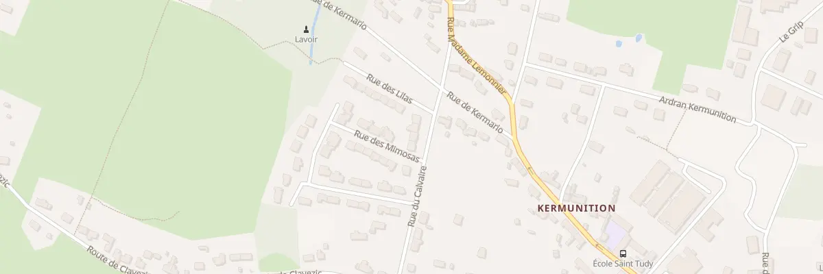 Plan du 6616 Rue du Calvaire à Groix