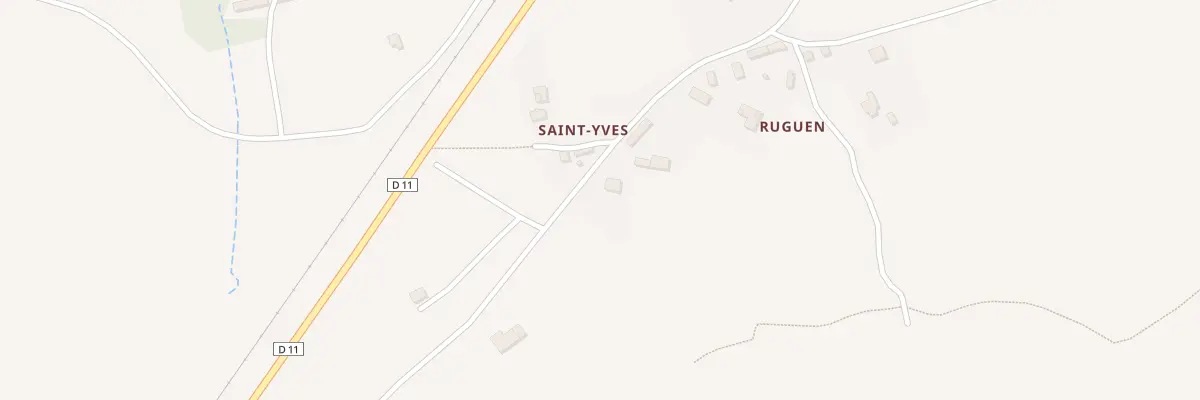 Plan du 4 Saint-Yves à Plouaret