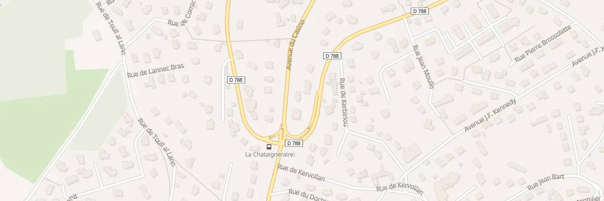 Plan du 72 Bd Jean Mermoz à Perros-Guirec