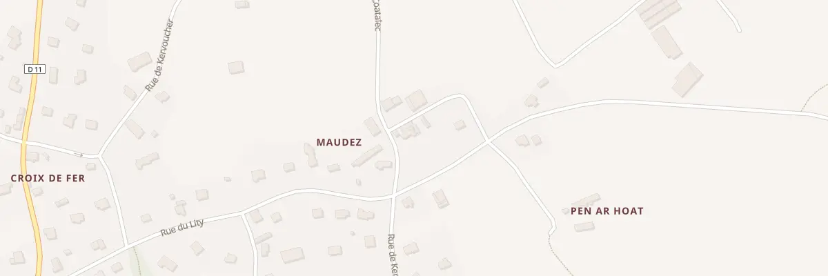 Plan du 38 Rue de Coatalec à Plouaret