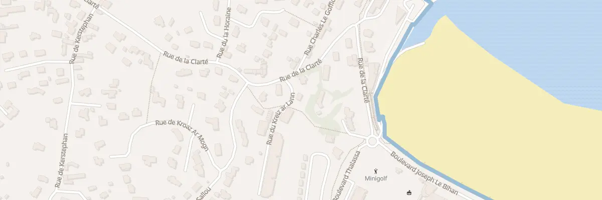 Plan du 5010 Rue Kreiz Al Lann à Perros-Guirec