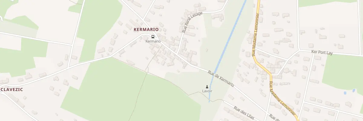Plan du 5524 Rue Joseph Métayer Kermario à Groix
