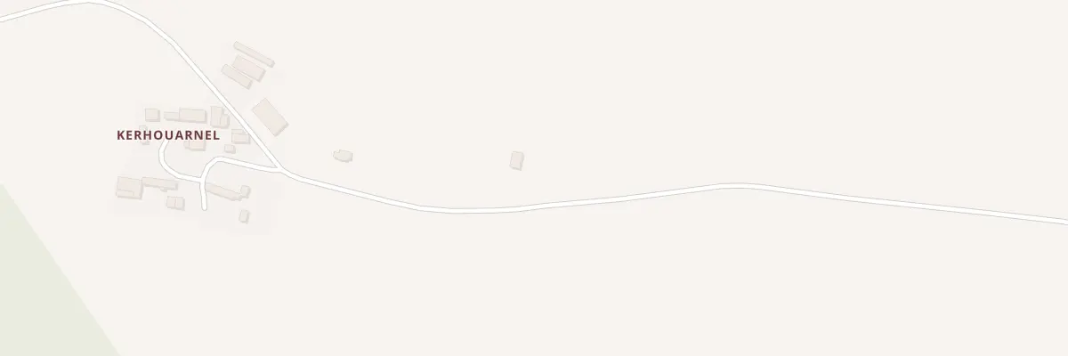 Plan du 286B Kerhouarnel à Arzano