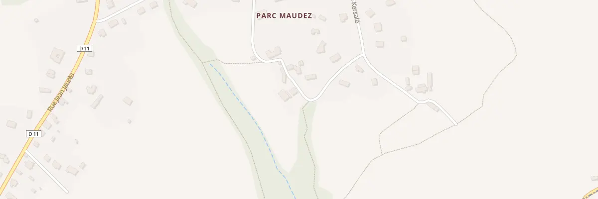 Plan du 5942 Maudez à Plouaret