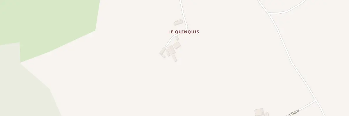 Plan du 5246 Le Quinquis à Loguivy-Plougras