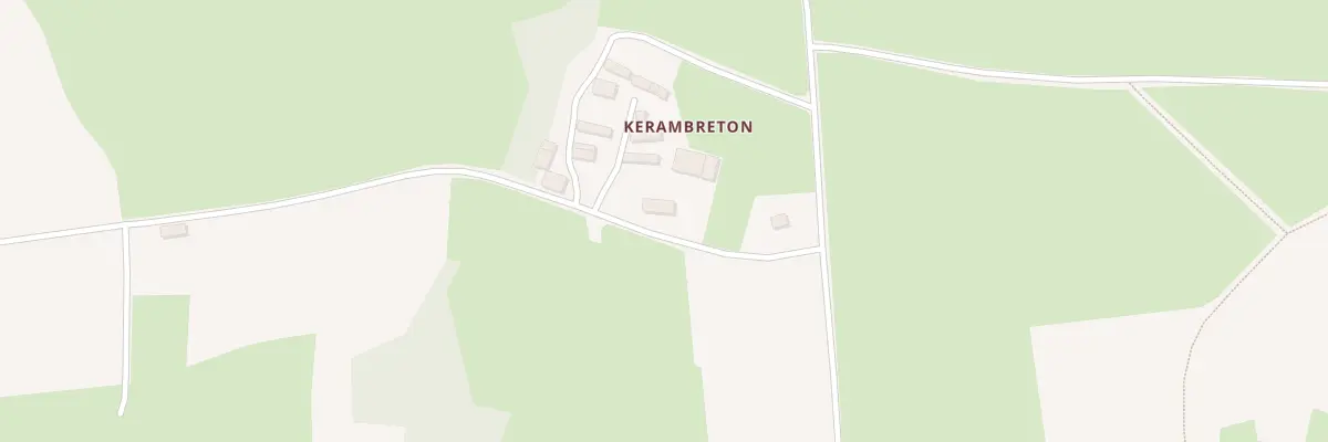 Plan du 4 Kerambreton à Plusquellec