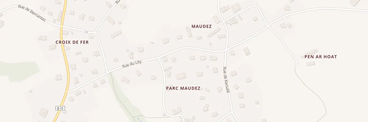 Plan du 312 Rue du Lity à Plouaret