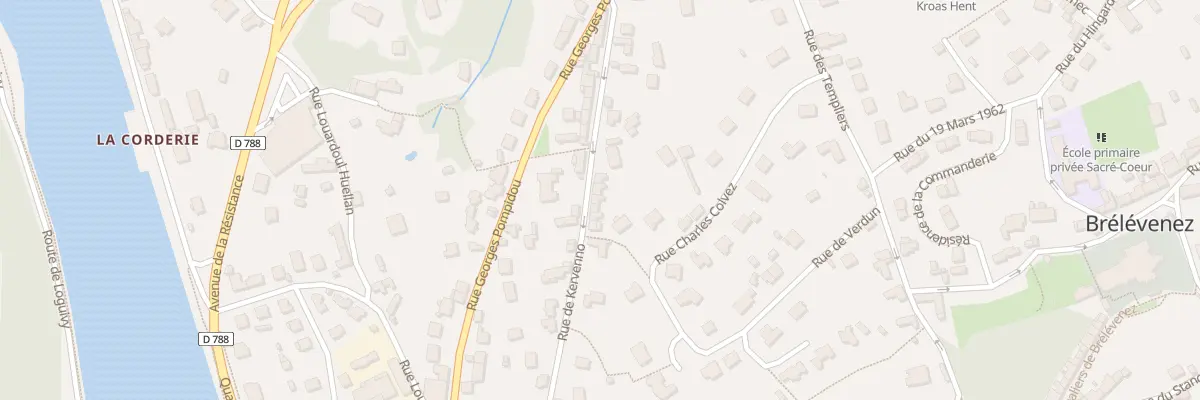 Plan du 46 Rue de Kervenno à Lannion