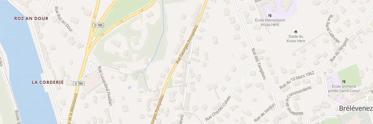 Plan du 41 Rue de Kervenno à Lannion