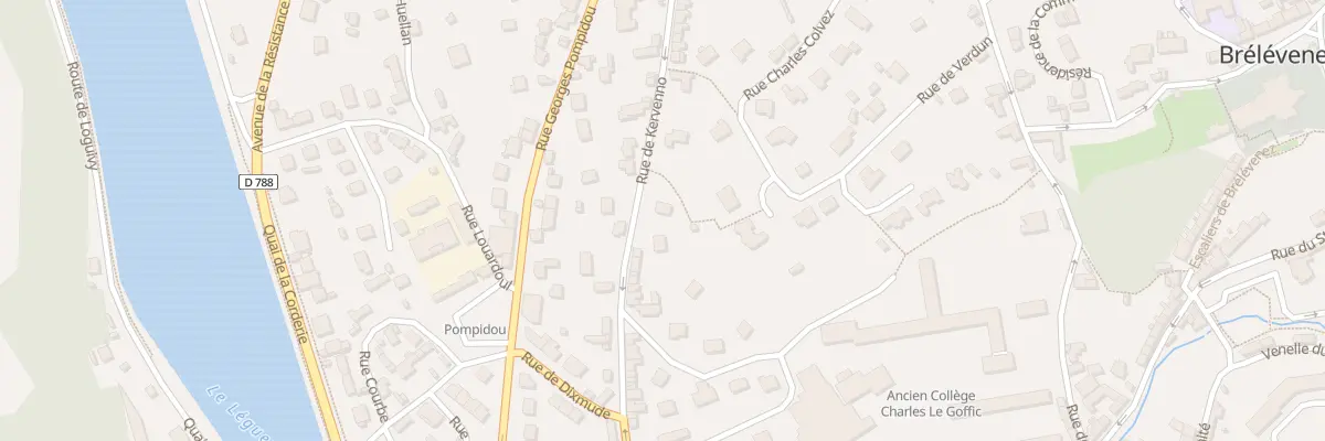 Plan du 34B Rue de Kervenno à Lannion