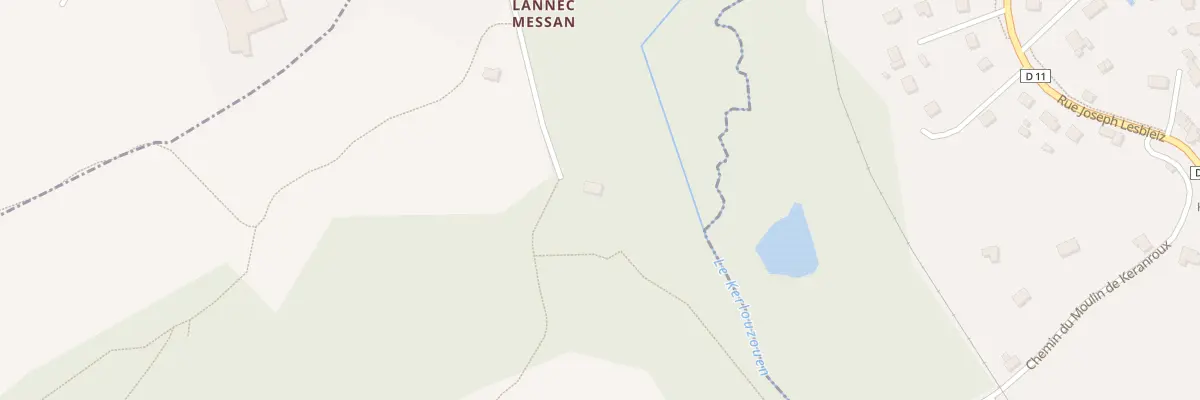 Plan du 5400 Lannec Messan à Ploulec’h