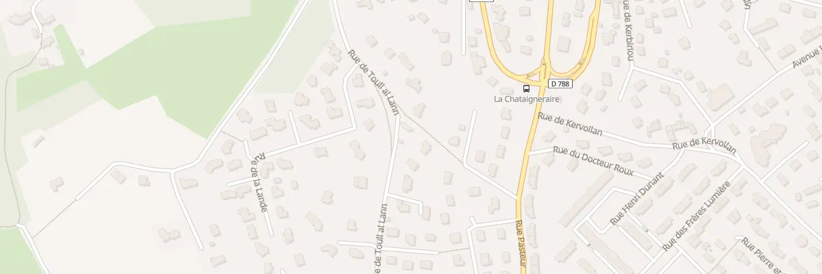 Plan du 58 Rue de Toul al Lann à Perros-Guirec