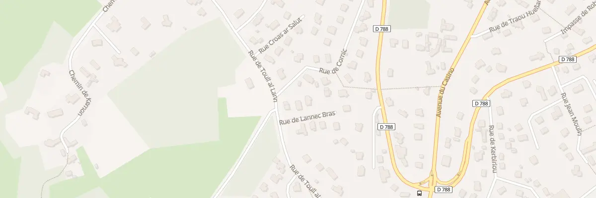 Plan du 3 Rue de Lannec Bras à Perros-Guirec