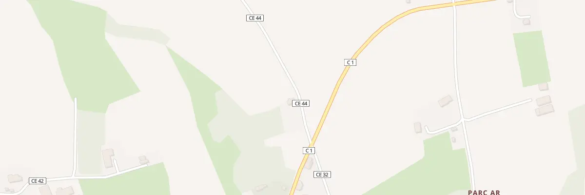 Plan du 1 Keroullaire à Paule