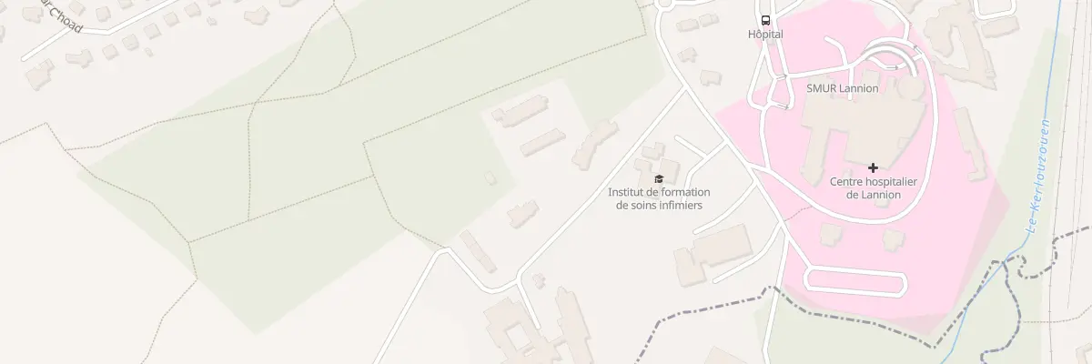Plan du 10 Rue de Trorozec à Lannion