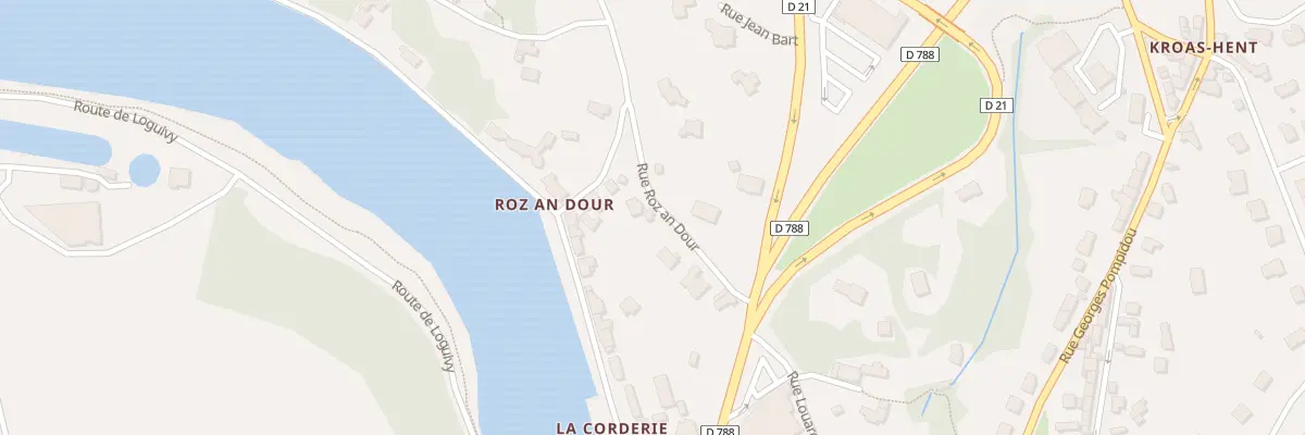 Plan du 5 Rue de Ros An Dour à Lannion