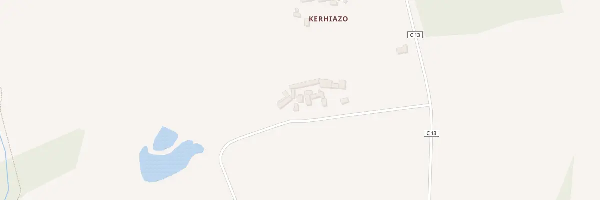 Plan du 5581F Keriazo à Rédené