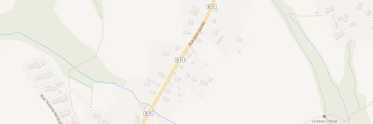 Plan du 456 Rue Jean Jaurès à Plouaret