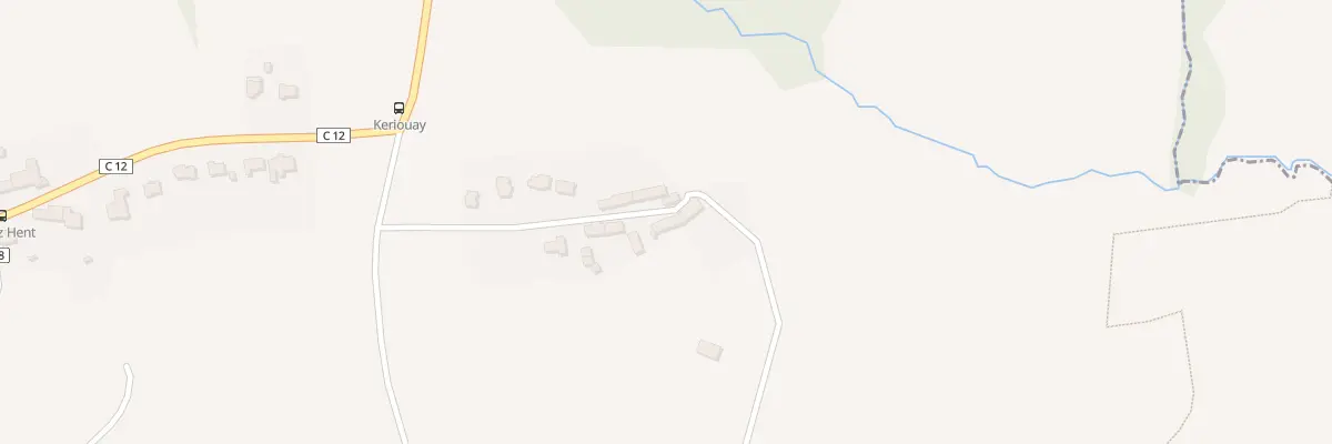 Plan du 10 Kérihouay à Guidel