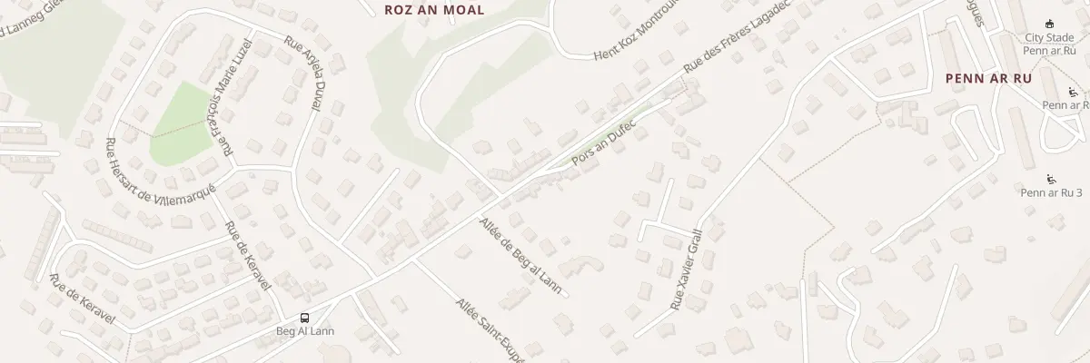 Plan du 41 Rue des Frères Lagadec à Lannion