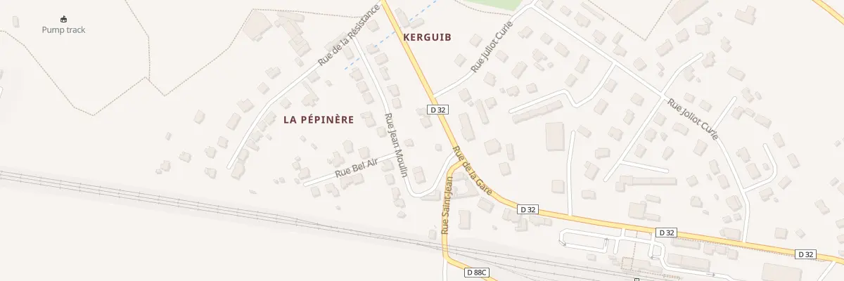 Plan du 131 Rue Jean Moulin à Plouaret