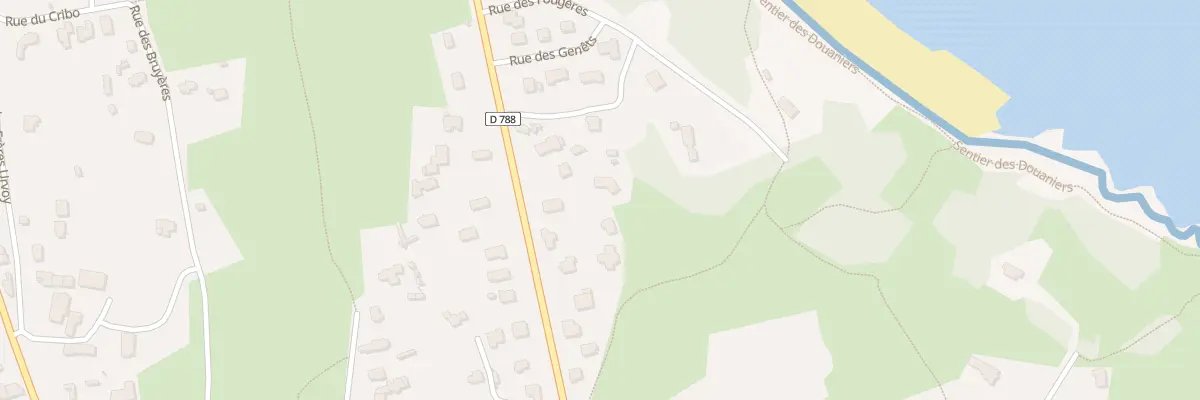 Plan du 28 Bd du Sémaphore à Perros-Guirec