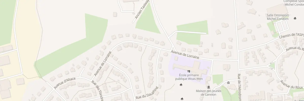 Plan du 21 Rue du Dauphiné à Lannion