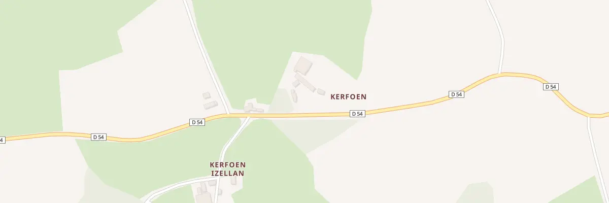 Plan du 5 Kerfoën à Calanhel