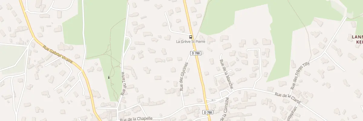Plan du 19 Rue des Glycines à Perros-Guirec