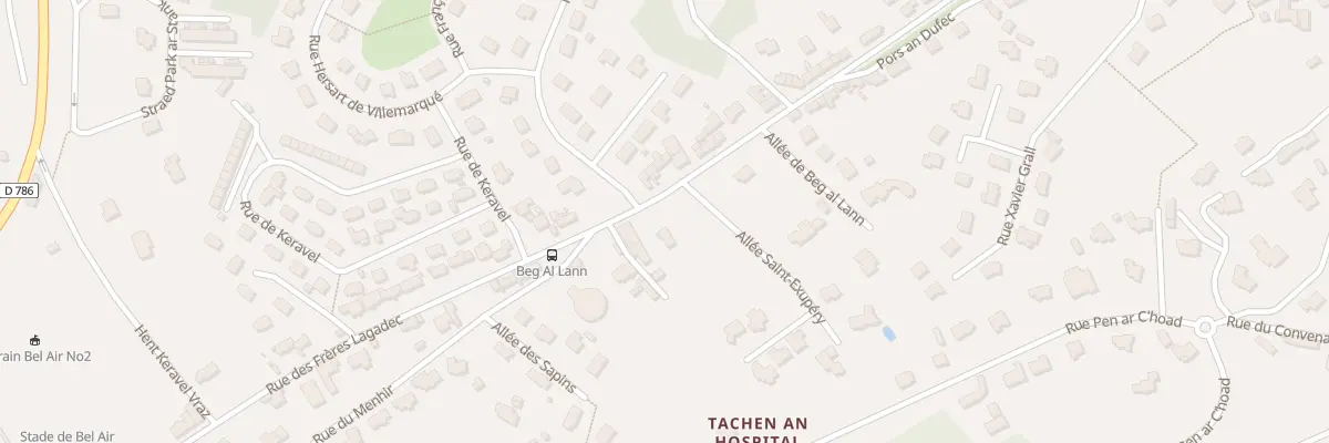 Plan du 49 Rue des Frères Lagadec à Lannion