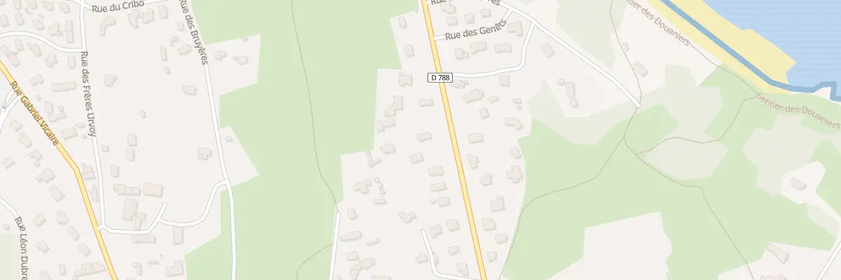 Plan du 33 Bd du Sémaphore à Perros-Guirec