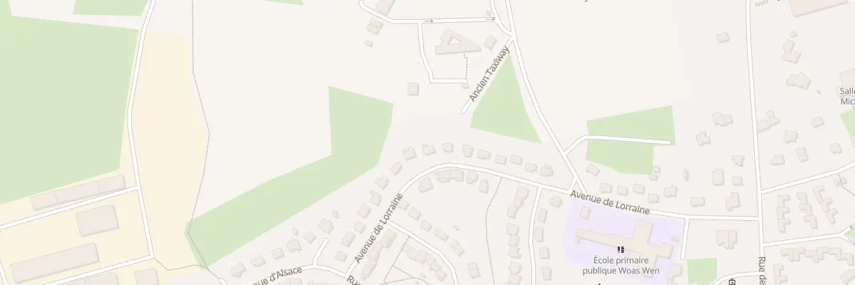 Plan du 36 Av de Lorraine à Lannion