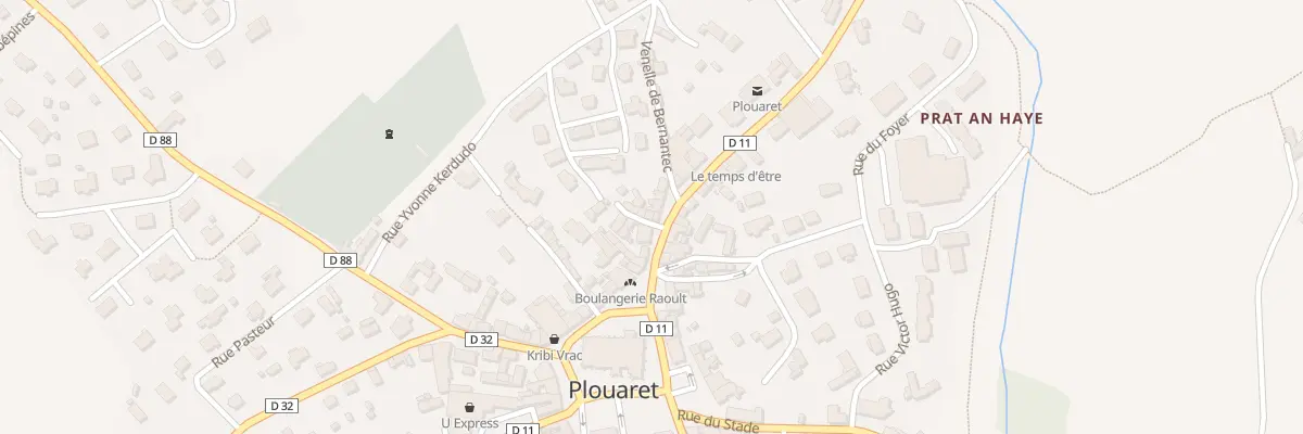Plan du 10 Imp des Vergers à Plouaret
