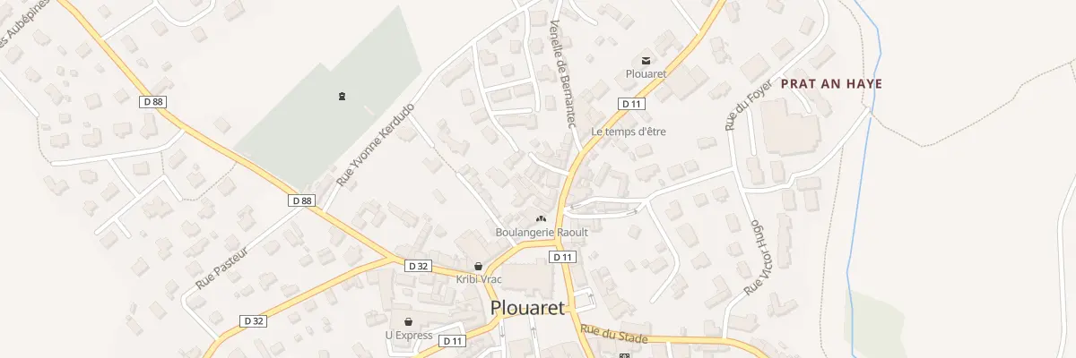 Plan du 21 Imp des Vergers à Plouaret