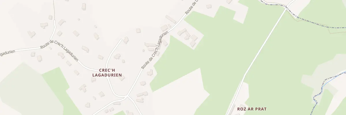 Plan du 27 Crech Lagadurien à Pleumeur-Bodou
